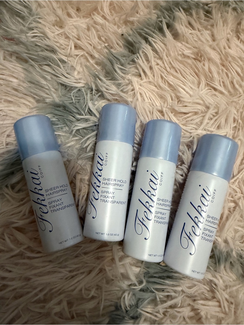 Sheer Hold Hairspray in Light Blue